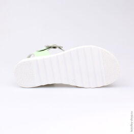 522092-21 Босоножки для девочки жел-сал фото №3