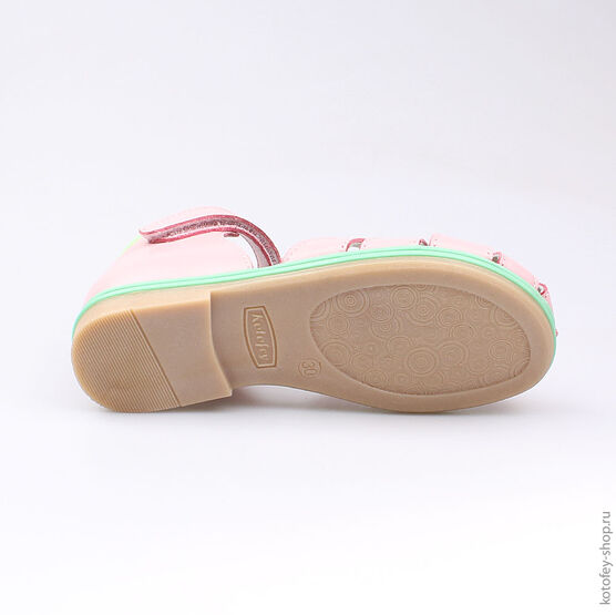 522094-22 Босоножки для девочки розовый фото №3