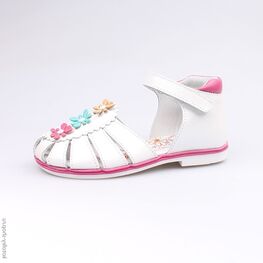 522094-23 Босоножки для девочки белый