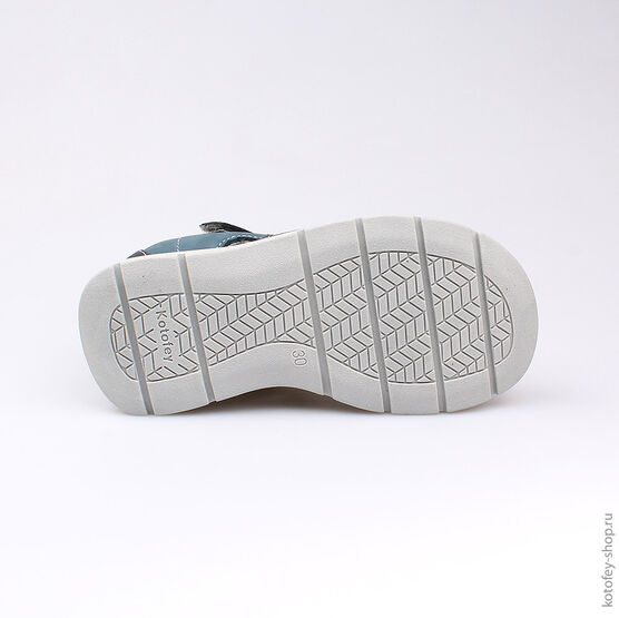 522096-21 Сандалии для мальчики светло-синий фото №3