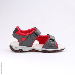 523050-11 Пляжная обувь для мальчики сер-кра фото №2