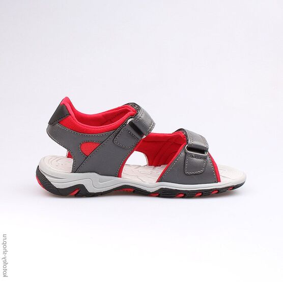 523050-11 Пляжная обувь для мальчики сер-кра фото №2
