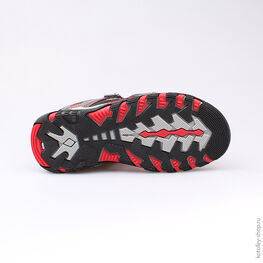 523050-11 Пляжная обувь для мальчики сер-кра фото №3