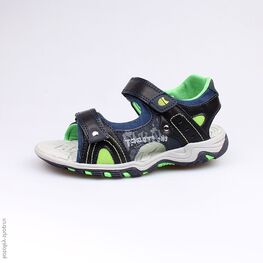 523050-12 Пляжная обувь для мальчики син-зел