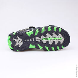 523050-12 Пляжная обувь для мальчики син-зел фото №3