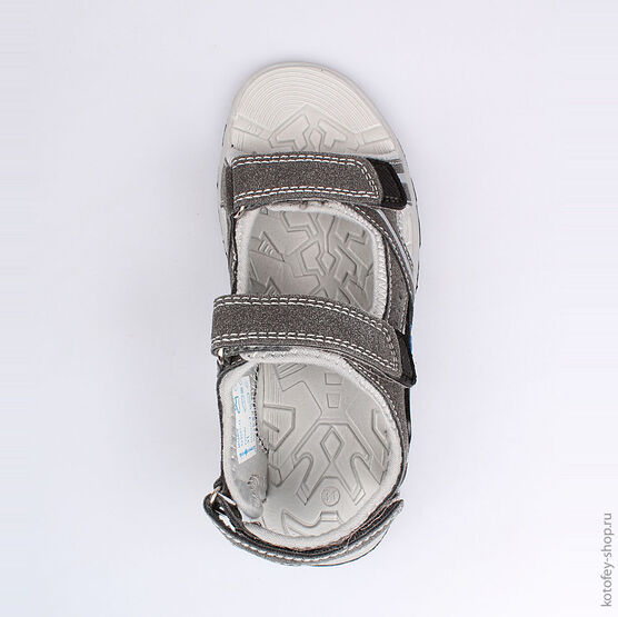 523051-11 Пляжная обувь для мальчики серый фото №4