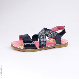 524017-21 Босоножки для девочки светло-синий