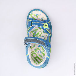 524019-21 Сандалии для мальчики син-сал фото №4