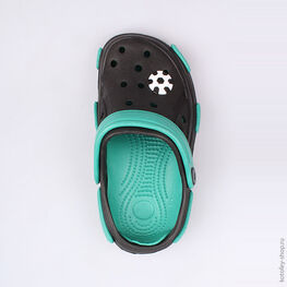 525005-03 Пляжная обувь черная для мальчики черный фото №4