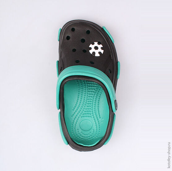 525005-03 Пляжная обувь черная для мальчики черный фото №4