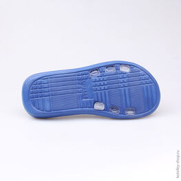525016-02 Пляжная обувь синяя для девочки светло-синий фото №3