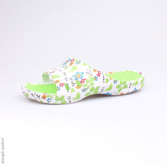 525020-01 Пляжная обувь салатовая для девочки салатовый