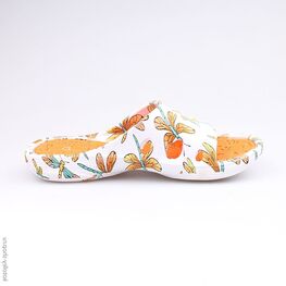 525022-01 Пляжная обувь оранжевая для девочки оранжевый фото №2