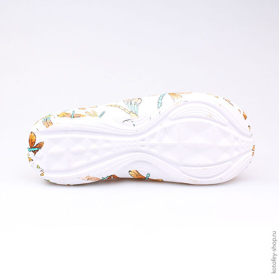 525022-01 Пляжная обувь оранжевая для девочки оранжевый фото №3