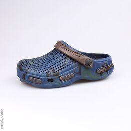 525023-01 Пляжная обувь синяя для мальчики светло-синий