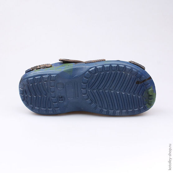 525023-01 Пляжная обувь синяя для мальчики светло-синий фото №3