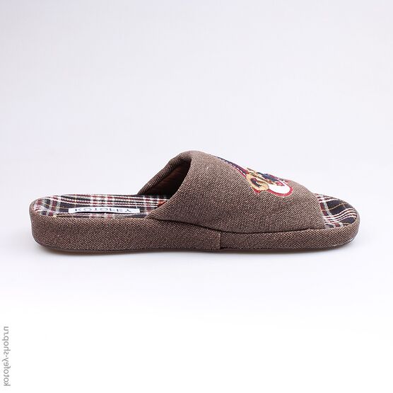 531021-11 Тапочки коричневые для мальчики коричневый фото №2