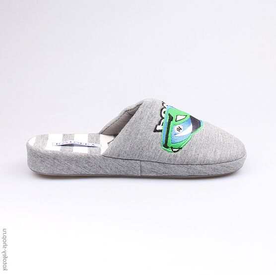 531024-11 Тапочки серые для мальчики серый фото №2