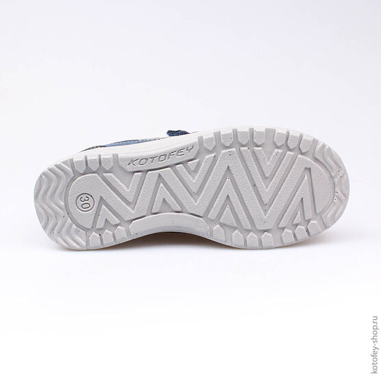 532134-22 Полуботинки для мальчики светло-синий фото №3