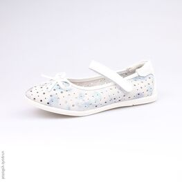 532136-22 Туфли для девочки бел-гол