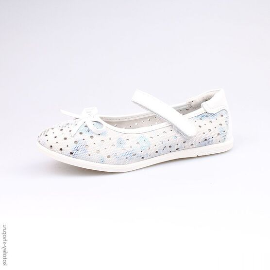 532136-22 Туфли для девочки бел-гол