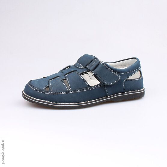 532138-22 Полуботинки для мальчики светло-синий