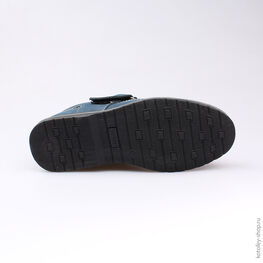 532138-22 Полуботинки для мальчики светло-синий фото №3