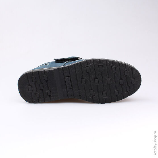 532138-22 Полуботинки для мальчики светло-синий фото №3