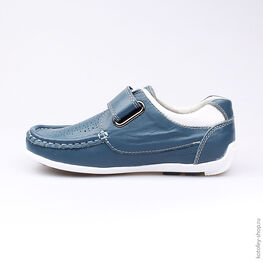 532145-21 Полуботинки для мальчики светло-синий фото №2