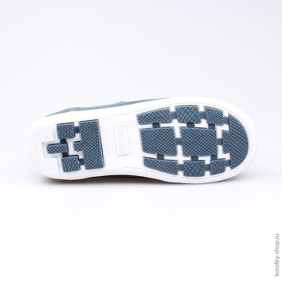 532145-21 Полуботинки для мальчики светло-синий фото №3