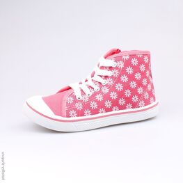 541007-12 Кеды для девочки коралл