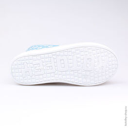 541007-13 Кеды для девочки голубой фото №3