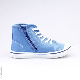 541012-12 Кеды для мальчики голубой фото №2