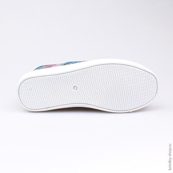 541014-14 Кеды для девочки светло-синий фото №3