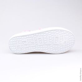 541020-11 Кеды для девочки сер-роз фото №3