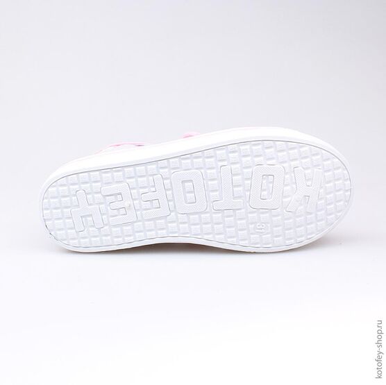 541020-11 Кеды для девочки сер-роз фото №3