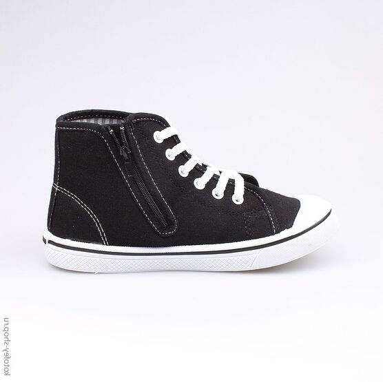 541022-12 Кеды для мальчики черный фото №2