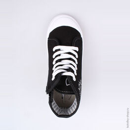 541022-12 Кеды для мальчики черный фото №4