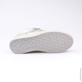 552086-22 Ботинки для девочки серебристый фото №3