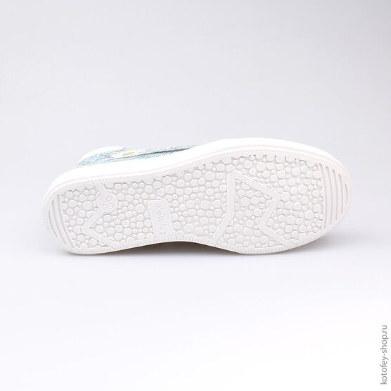 552088-21 Ботинки для девочки син-бел фото №3