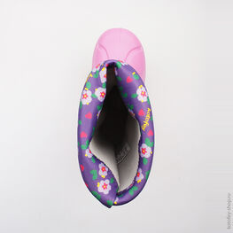 565113-11 Резиновые сапоги для девочки розовый фото №4