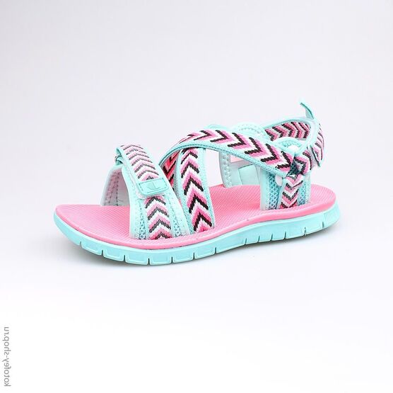 621011-11 Пляжная обувь для девочки бир-роз