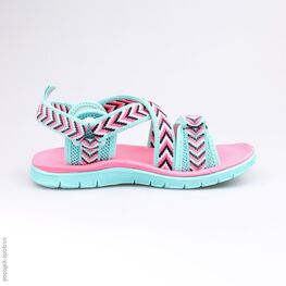 621011-11 Пляжная обувь для девочки бир-роз фото №2