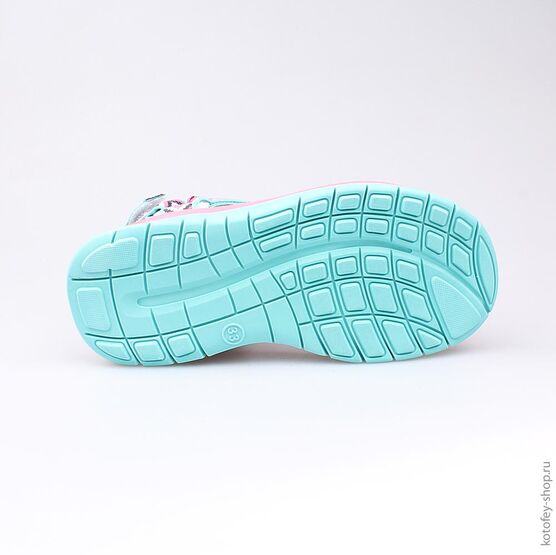 621011-11 Пляжная обувь для девочки бир-роз фото №3