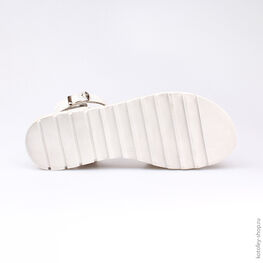 623012-22 Босоножки для девочки серебристый фото №3