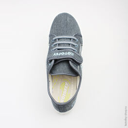 631041-12 Кеды для мальчики светло-синий фото №4