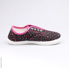 631059-11 Кеды для девочки чер-фук фото №2