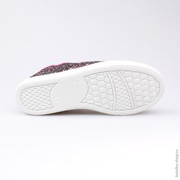 631059-11 Кеды для девочки чер-фук фото №3