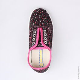 631059-11 Кеды для девочки чер-фук фото №4