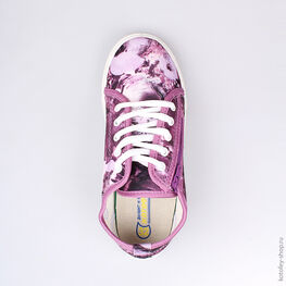 631062-11 Кеды для девочки сиреневый фото №4